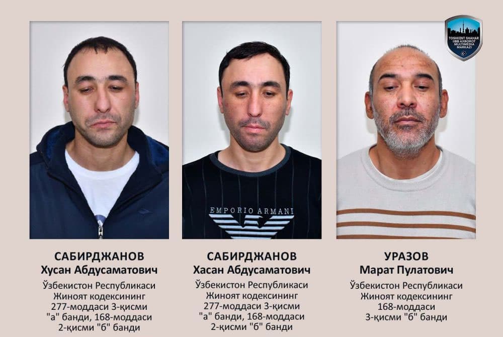 «Dolzarb 40 kunlik» tadbirida ushlangan shaxslarga sud hukmi o‘qildi 
