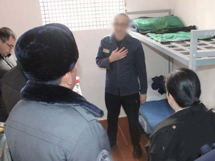 Ombudsman visits colony where the main accused in Nukus riots being held