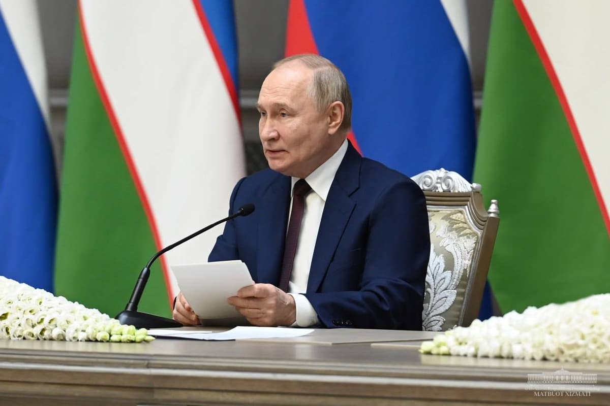 Путин ўзбекистонлик мигрантларни муносиб меҳнат шароитлари билан таъминлашга ваъда берди
