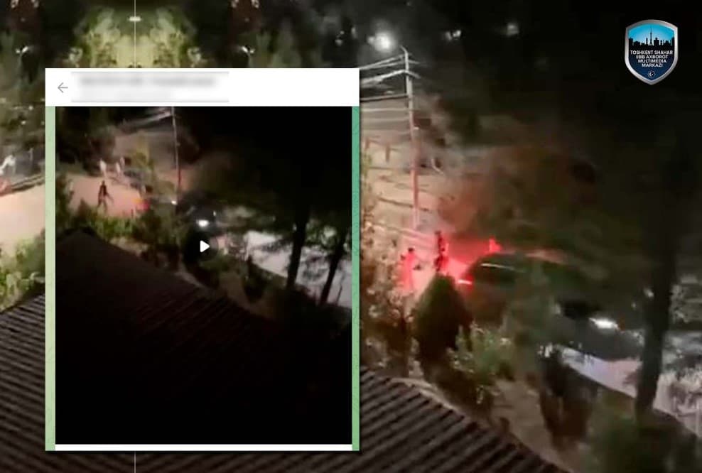 Sergelida tunda janjal sodir bo‘ldi. Gumondorlar ushlangan