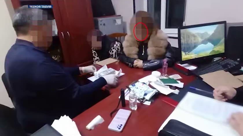 ДХХ қатор мансабдорларни коррупция ва фирибгарлик устида қўлга олди