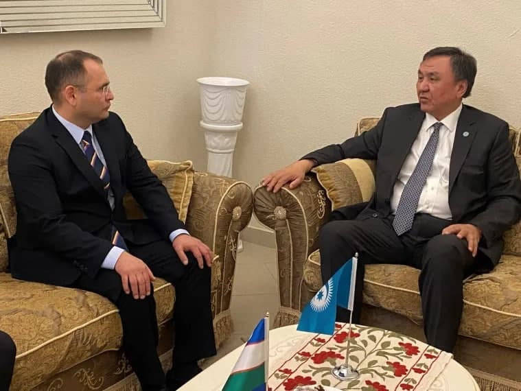 Uzbekistan’s ambassador meets with OTS Secretary General 