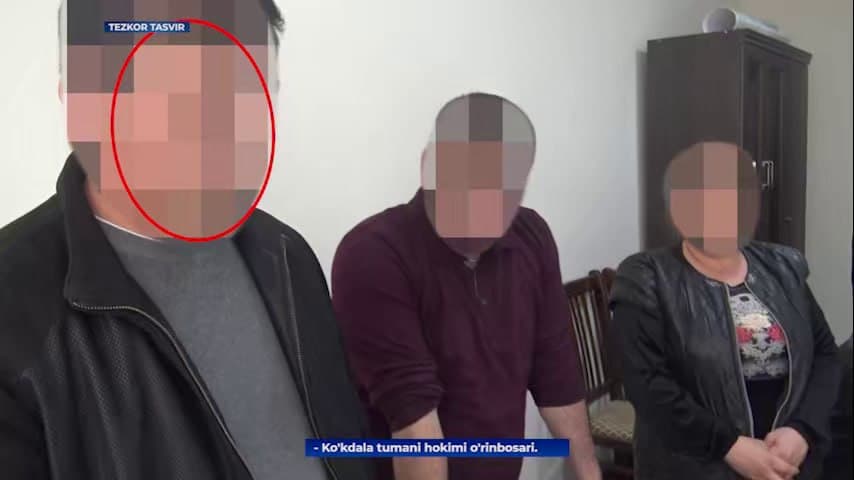 Кўкдала тумани ҳокими ўринбосари пора билан ушланди. У олдин ҳам судланган