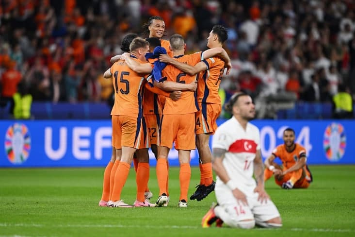 Turklar Erdo‘g‘an ko‘z o‘ngida yutqazdi, Angliya ham yarimfinalda. Yevroda kun o‘yinlari