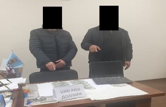 Governor’s assistants in Samarkand detained for accepting $1,000 in bribe