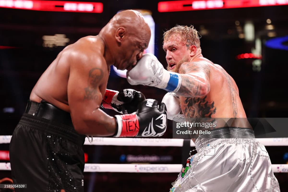 Boks. Afsonaviy Mayk Tayson bloger Jyeyk Polga mag‘lub bo‘ldi