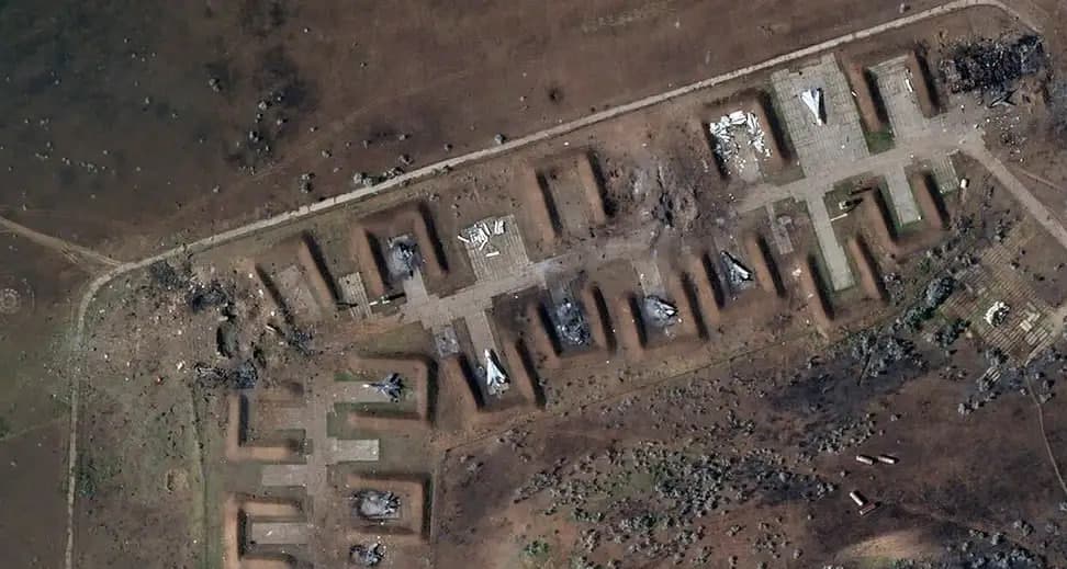 Ukraina Qrimdagi aerodromga yangi hujum uyushtirilganini ma’lum qildi