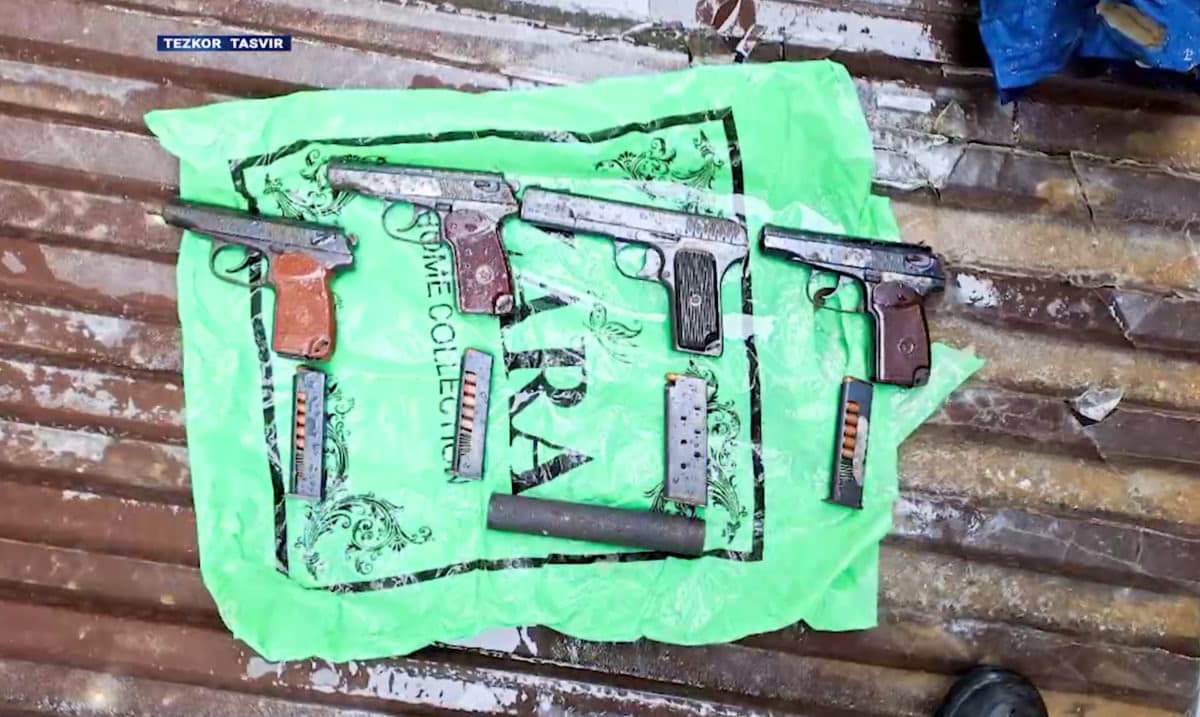 SSS officers prevent illegal circulation of four pistols 