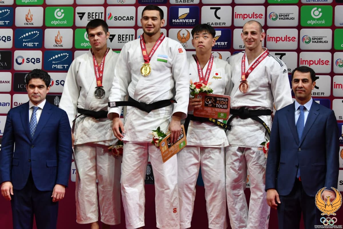 Uzbek judokas bagged 6 medals at a tournament in Tashkent