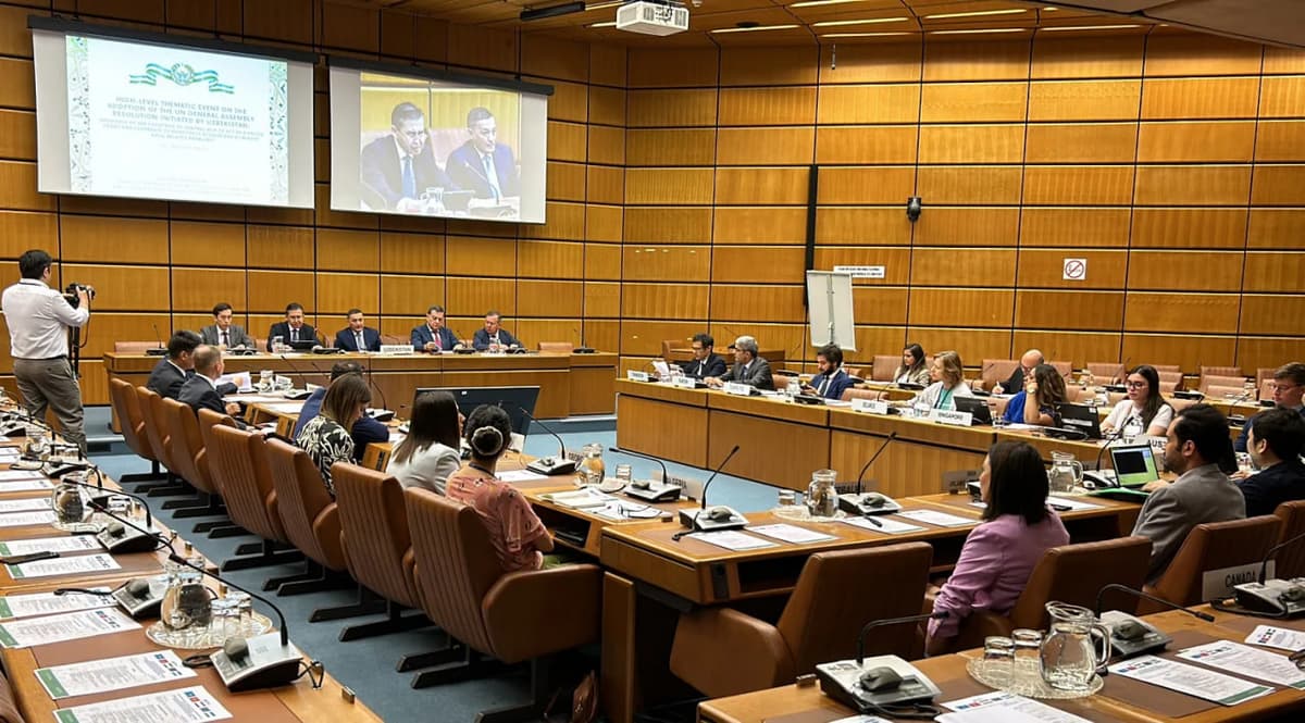Uzbekistan presents its national strategy for combating illicit drug trafficking and drug abuse for 2024-2028 at an international forum in Vienna