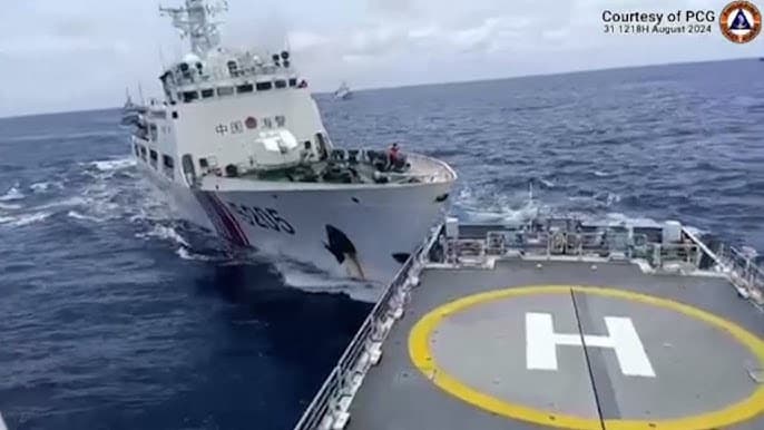 Xitoy va Filippin kemalari bahsli hududda bir-biri bilan to‘qnashib ketdi