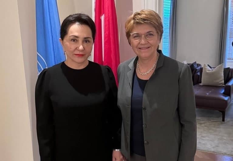 Senat raisi Nyu-Yorkda Shveytsariya prezidenti bilan muzokara o‘tkazdi