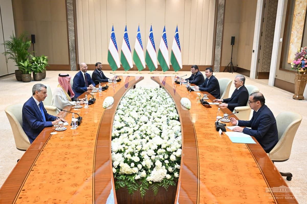 Shavkat Mirziyoyev ACWA Power kompaniyasi raisi bilan uchrashdi