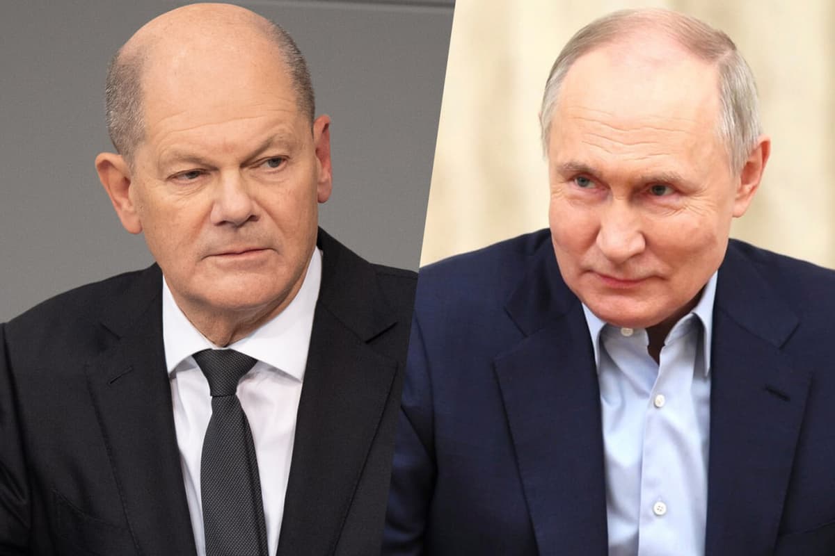 Shols va Putin ikki yil ichida ilk bor telefon orqali muloqot qildi