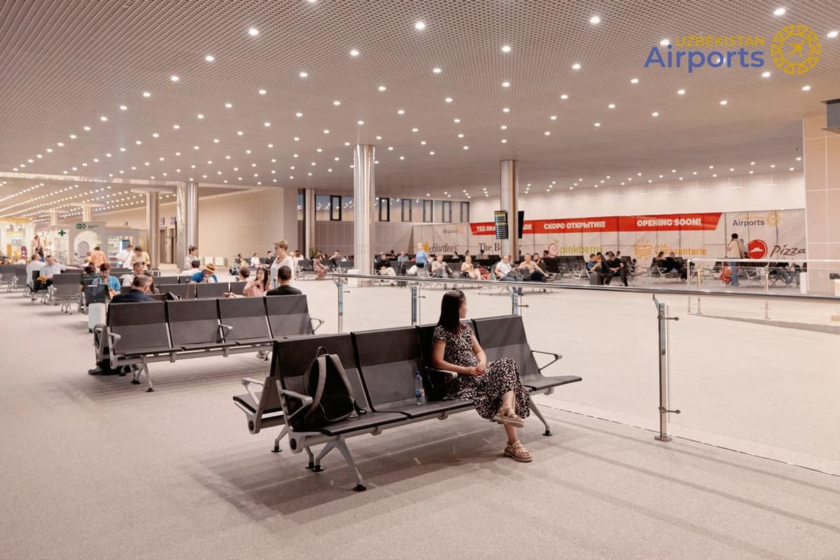 Toshkent aeroportida yo‘lovchilar uchun kutish hududi kengaytirildi
