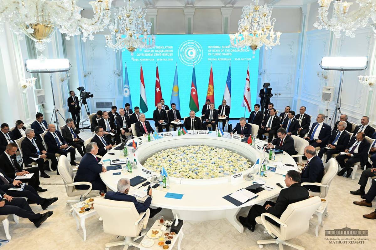 Shushada Turkiy davlatlar tashkiloti davlat rahbarlarining noformal sammiti bo‘lib o‘tmoqda