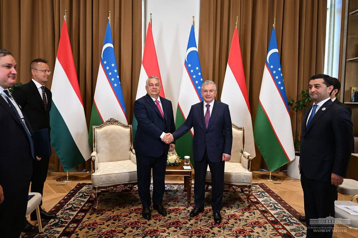 Shavkat Mirziyoyev Viktor Orban bilan uchrashuv o‘tkazdi