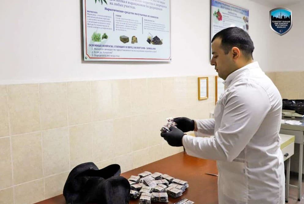 Тошкентда кучли таъсир қилувчи моддаларнинг ноқонуний савдосига чек қўйилди