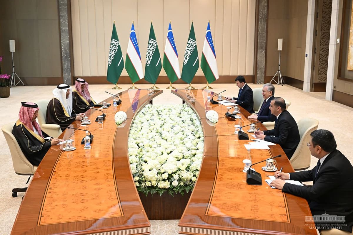 Shavkat Mirziyoyev Saudiya Arabistoni delegatsiyasi bilan sheriklikni rivojlantirish loyihalarini muhokama qildi