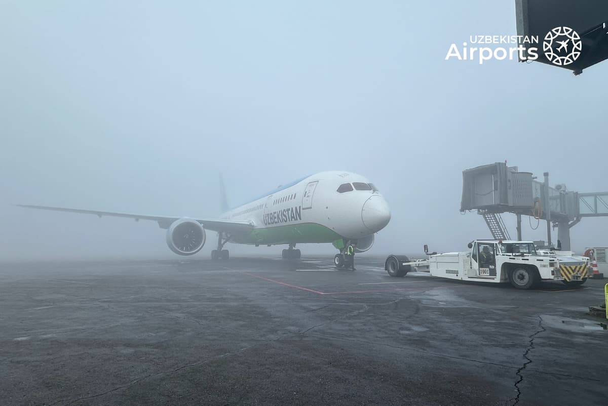 Thick fog limited operation of Tashkent airport