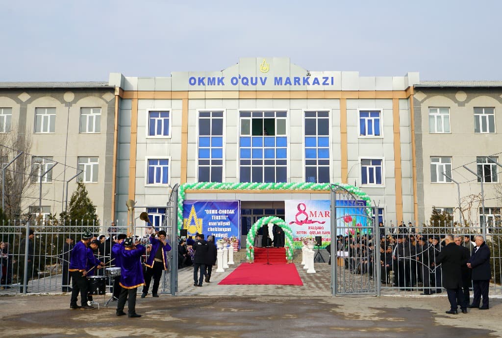 OKMK homiyligida yana bir tikuvchilik fabrikasi ishga tushirildi
