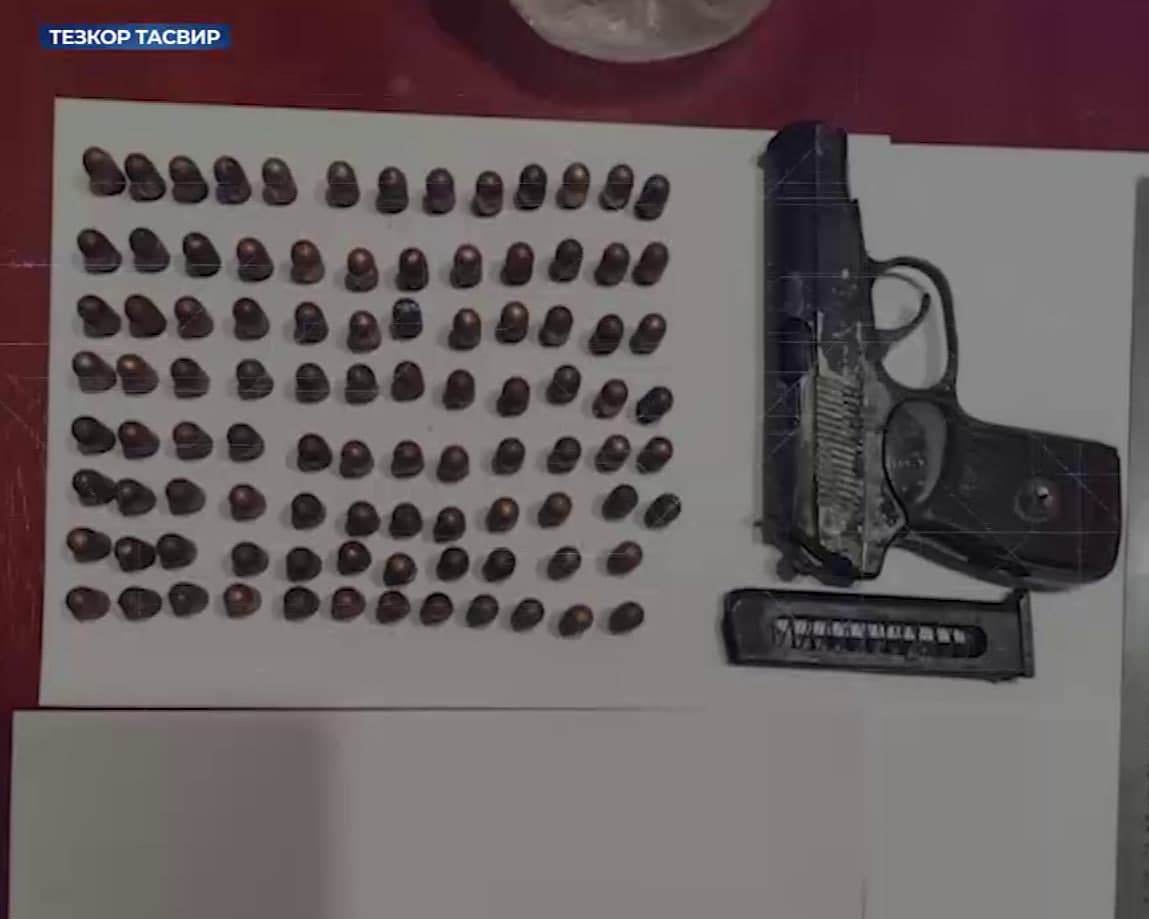 Individual trying to sell a Makarov pistol detained in Samarkand