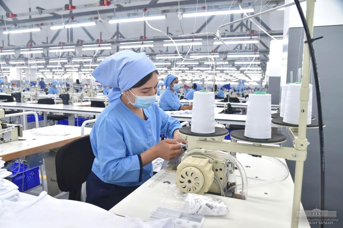 Uzbekistan exported textile products to 55 countries in Q1