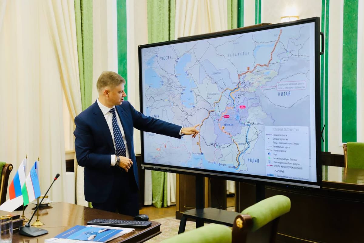 РЖД откроет представительство в Узбекистане
