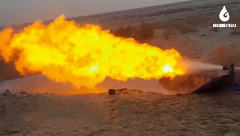 В Бухаре открыли новую скважину мощностью 500 тысяч кубометров газа в сутки