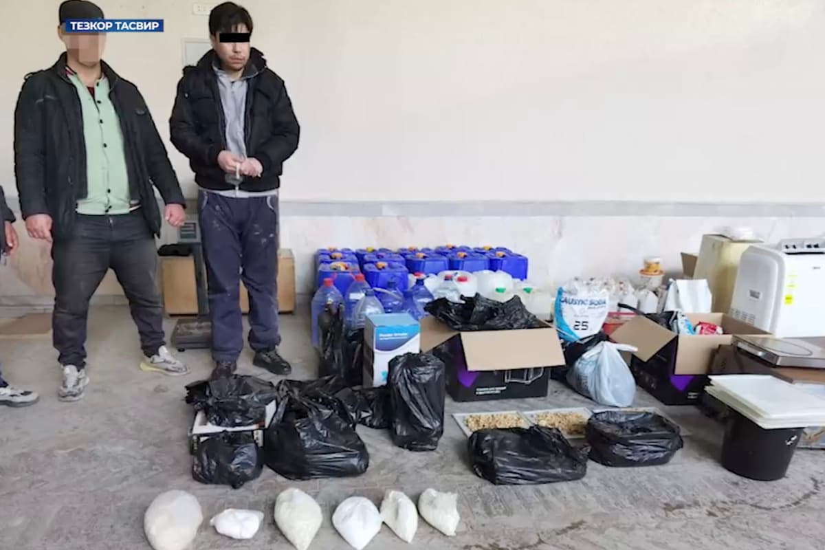 В Ташкенте пресечена деятельность нарколаборатории