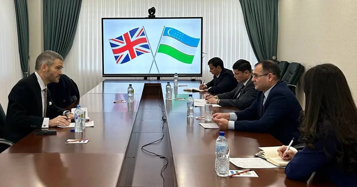 O‘zbekiston va Britaniya o‘zaro hamkorlikni yanada rivojlantirishni rejalashtiryapti