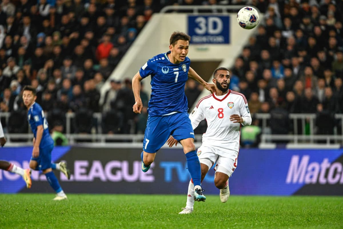 Uzbekistan defeats UAE in crucial 2026 World Cup qualifiers