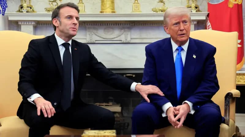 «Яқин ҳафталарда сулҳ тузилиши мумкин деб ўйлайман». Макрон Трамп билан учрашуви натижалари ҳақида гапирди