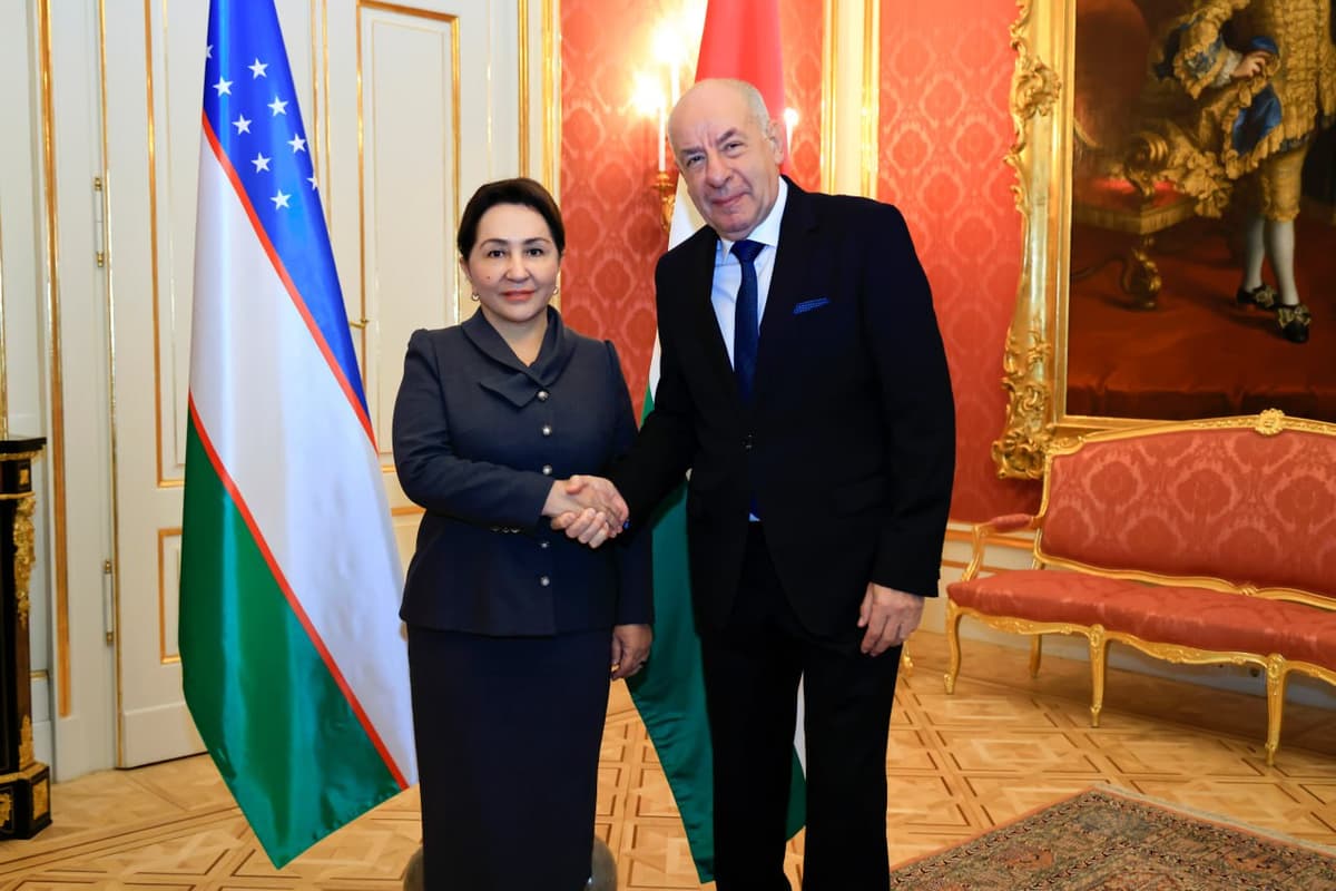 Tanzila Norboyeva­ Budapeshtda Vengriya prezidenti va Milliy Assambleyasi raisi bilan uchrashdi
