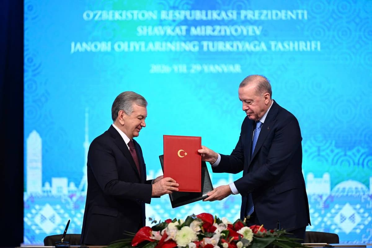 Uzbekistan and Turkey sign joint statement, expand strategic partnership framework