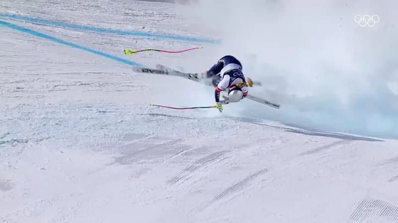 Олимпиада чемпиони Линдси Вонн баландликдан тушишда йиқилди