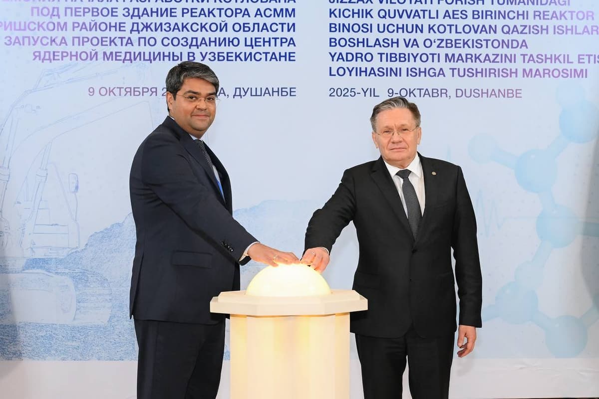 Construction of Uzbekistan’s first nuclear power plant kicks off in Jizzakh