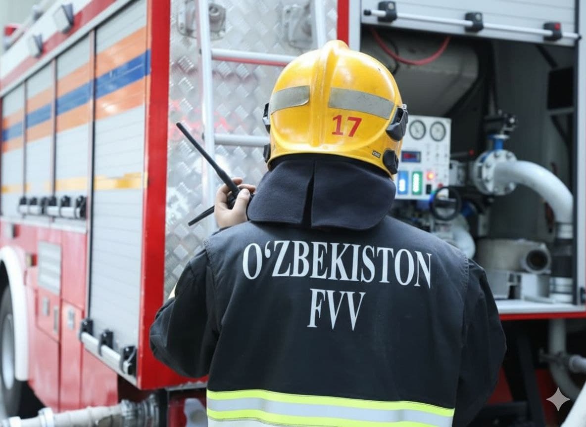 Toshkentda qabriston hududida yong‘in sodir bo‘ldi