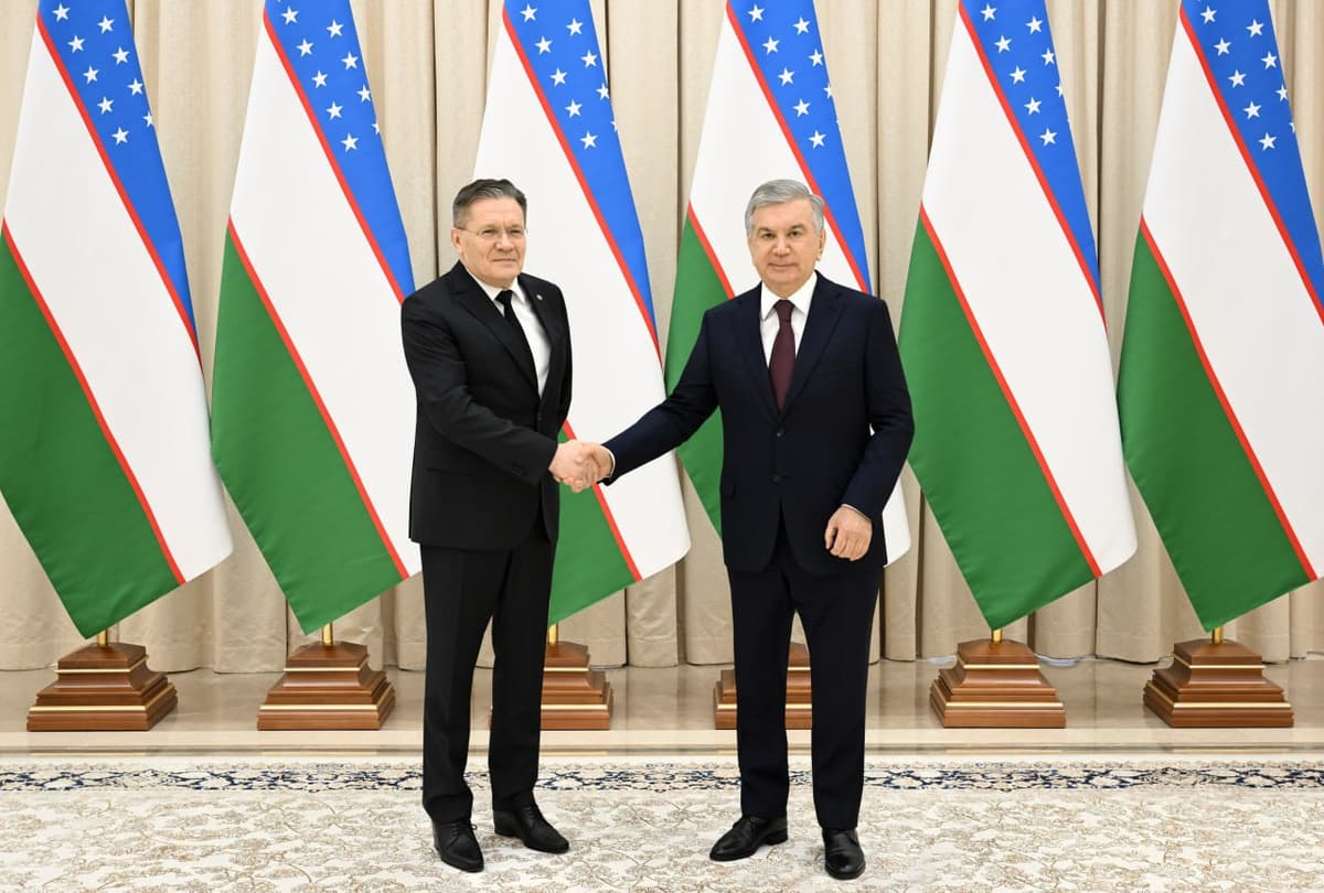 Shavkat Mirziyoyev and Rosatom chief discuss expansion of peaceful nuclear cooperation