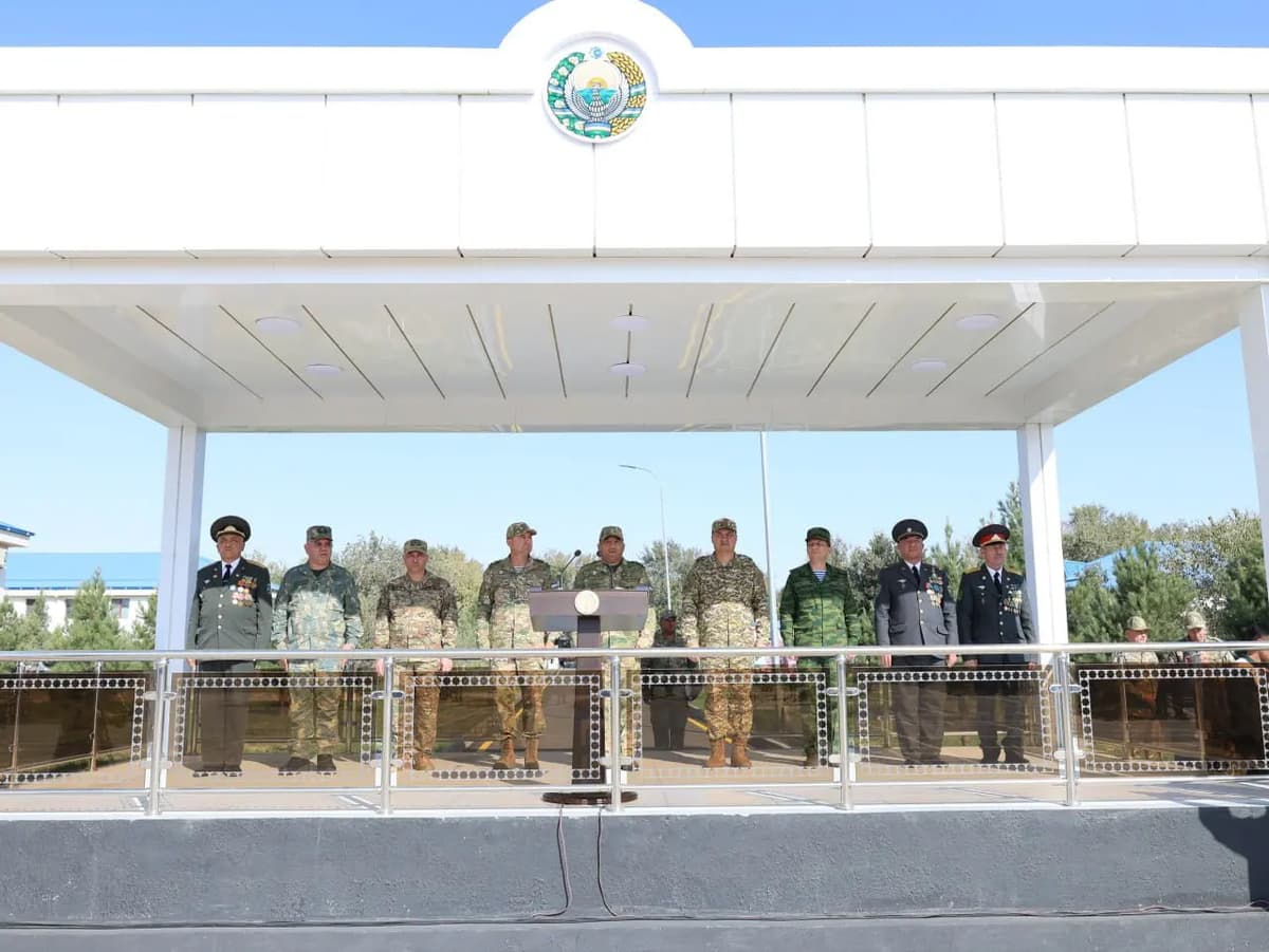 Military units from Central Asia and Azerbaijan launch joint drills in Uzbekistan