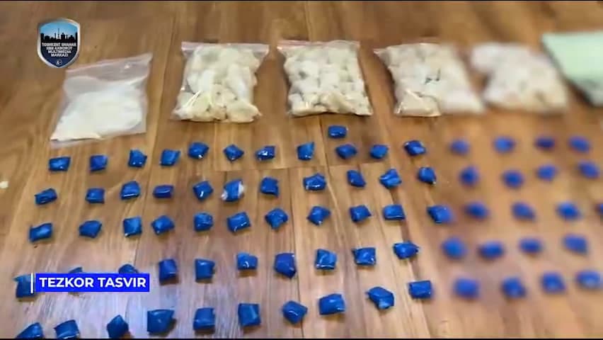 В Ташкенте задержан гражданин, хранивший синтетические наркотики на 1,5 млрд сумов