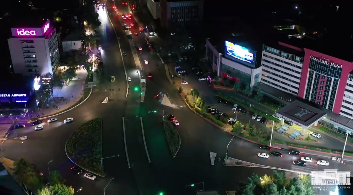 Toshkentda Shota Rustaveli ko‘chasida harakatlanish yo‘lga qo‘yildi