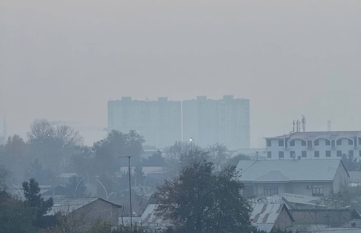 Toshkent havo ifloslanishi bo‘yicha dunyoda 1-o‘ringa chiqdi