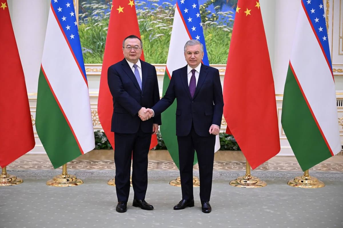 President Shavkat Mirziyoyev hosts Chinese delegation to discuss strengthening bilateral ties