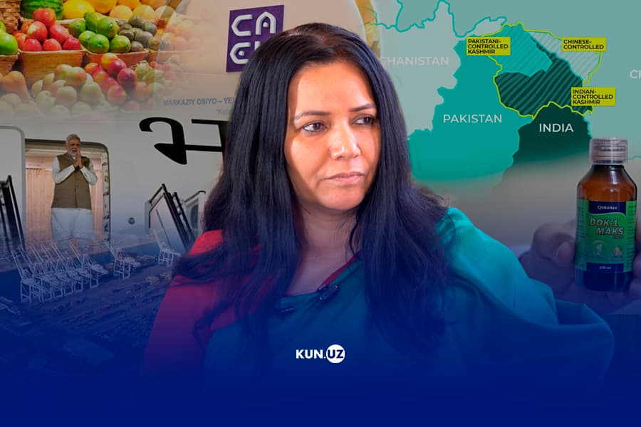 “Geosiyosiy muammolarni deb o‘zbek mevalarini istaganimizcha ololmayapmiz” – Hindiston elchisi qarorgohidan eksklyuziv suhbat