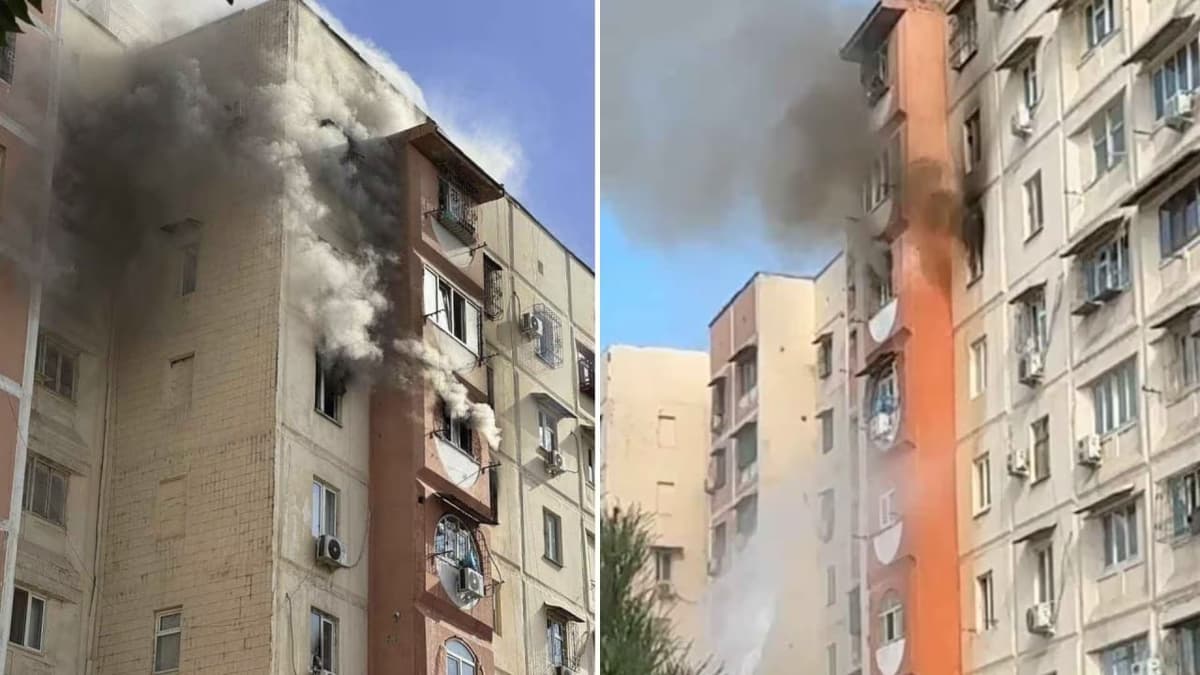 Qo‘yliq mavzesidagi ko‘p qavatli uyda yong‘in sodir bo‘ldi
