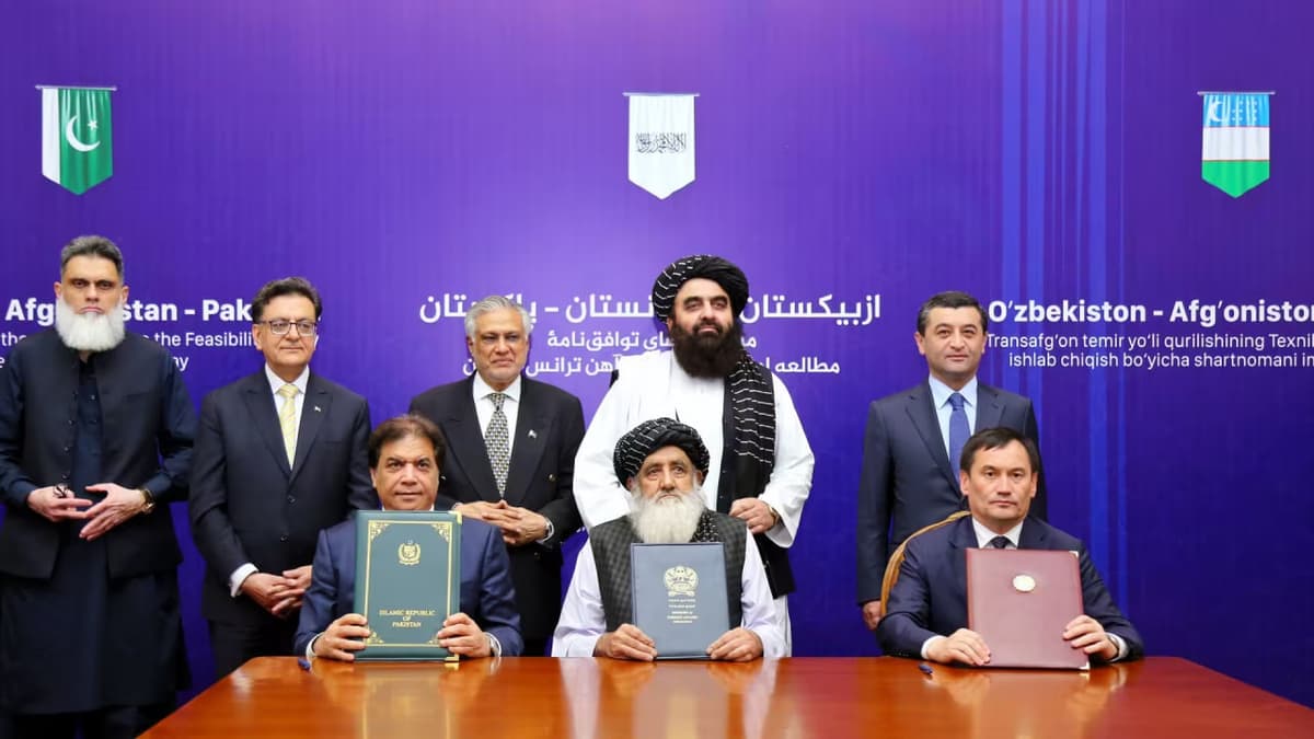 Uzbekistan, Afghanistan, and Pakistan agree to develop new railway corridor
