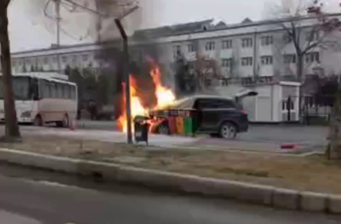 Тошкентда Captiva ёниб кетди