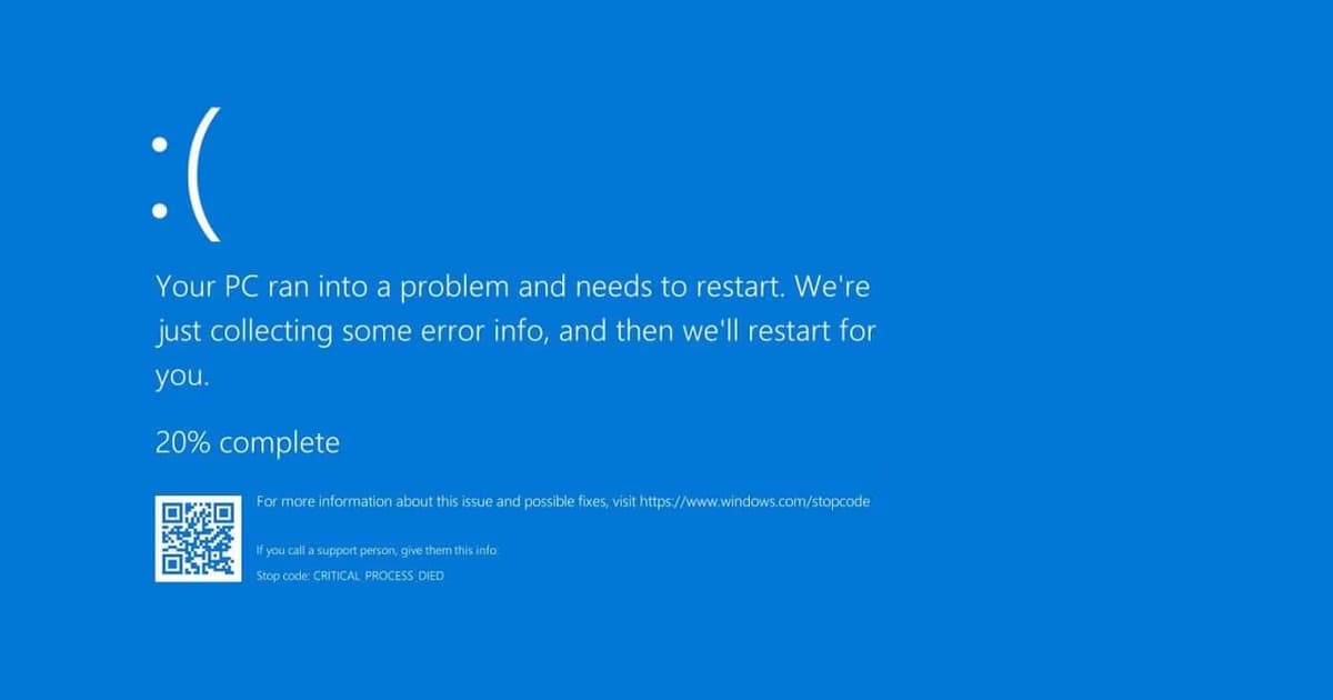 Microsoft Windows’dagi ko‘k rangli “o‘lim ekrani”dan voz kechadi