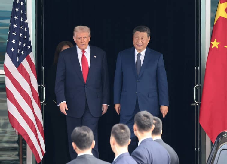 Трамп и Си Цзиньпин обсудили Украину и торговые пошлины на встрече в Пусане